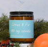 Citrus & Fir Soy Candle in Amber Jar