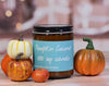 Pumpkin Coconut Maple Soy Candle in Amber Glass Jar