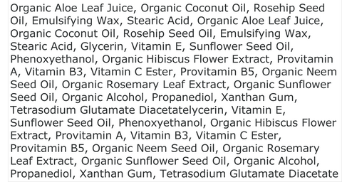 Image of Organic Rosehip & Hibiscus Facial Cream